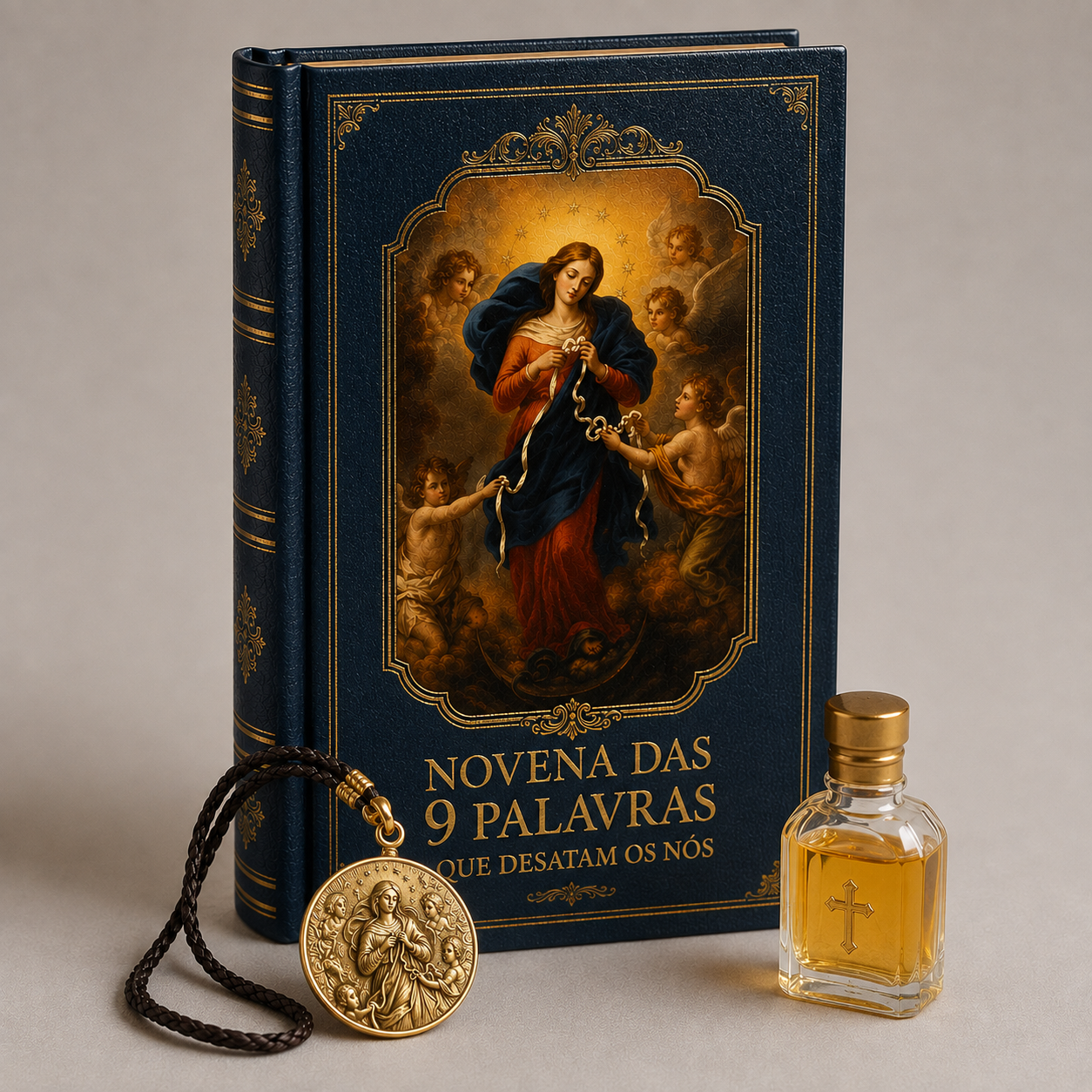 Pintura Sagrada de Nossa Senhora Desatadora dos Nós